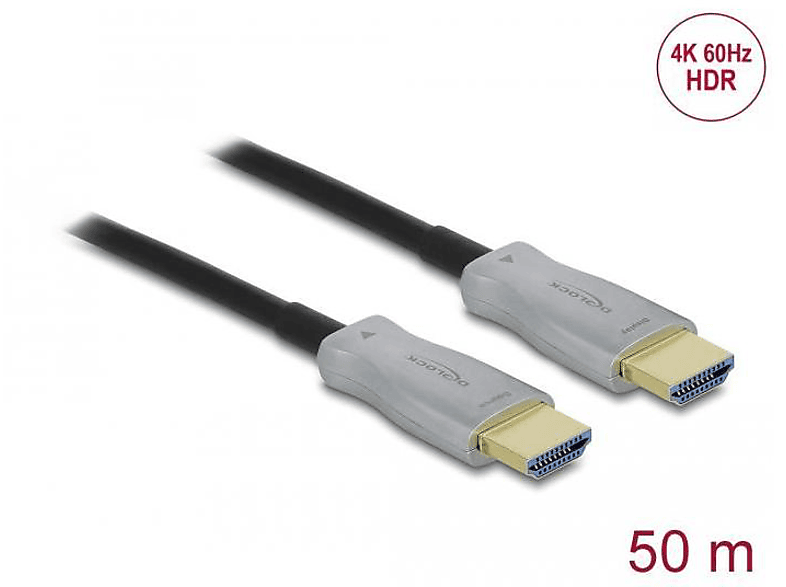 DELOCK HDMI Kabel, Schwarz 84133