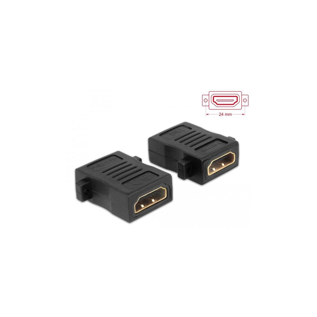 DELOCK Adapter, 65509 Schwarz