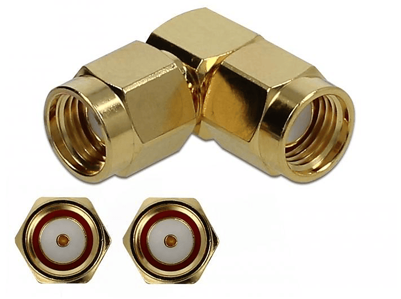 DELOCK 89949 Stecker/Steckverbinder, Gold