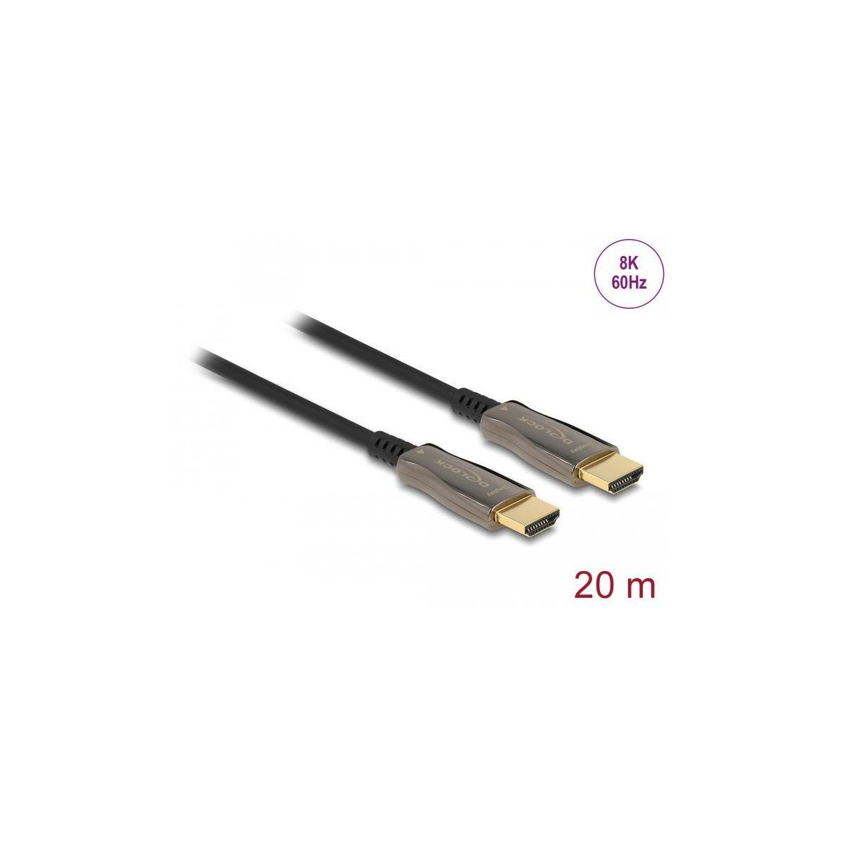 HDMI Schwarz Kabel, DELOCK 84038