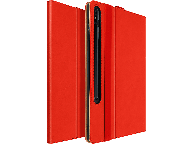 für Rot Etui Samsung Leder, AVIZAR Series Bookcover Pro