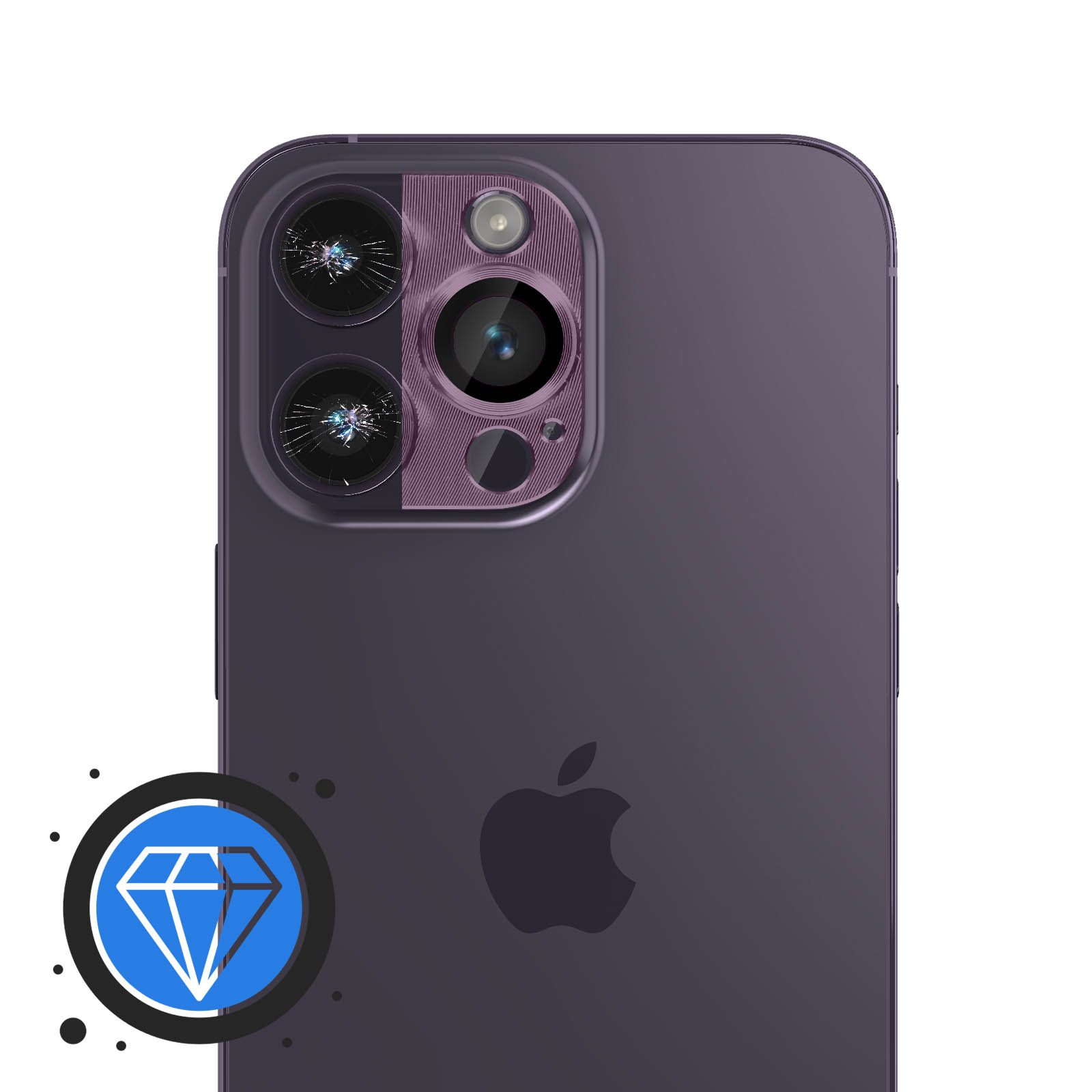 Rückkamera AVIZAR Folien(für Aluminium iPhone Max) Apple 14 Series Pro