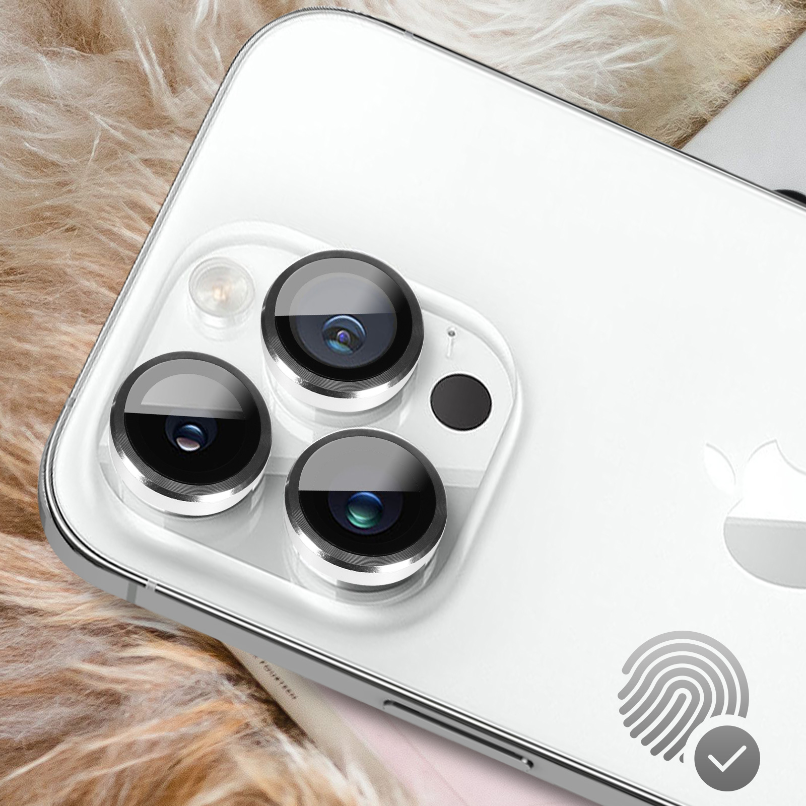 14 Pro AVIZAR Rückkamera Folien(für Max) iPhone Apple Metal Series