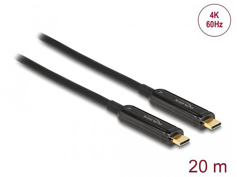 DELOCK 84122 USB Schwarz Kabel