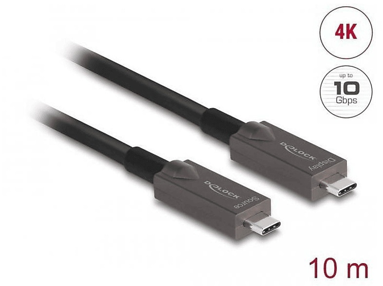 DELOCK 84150 Kabel, Schwarz USB
