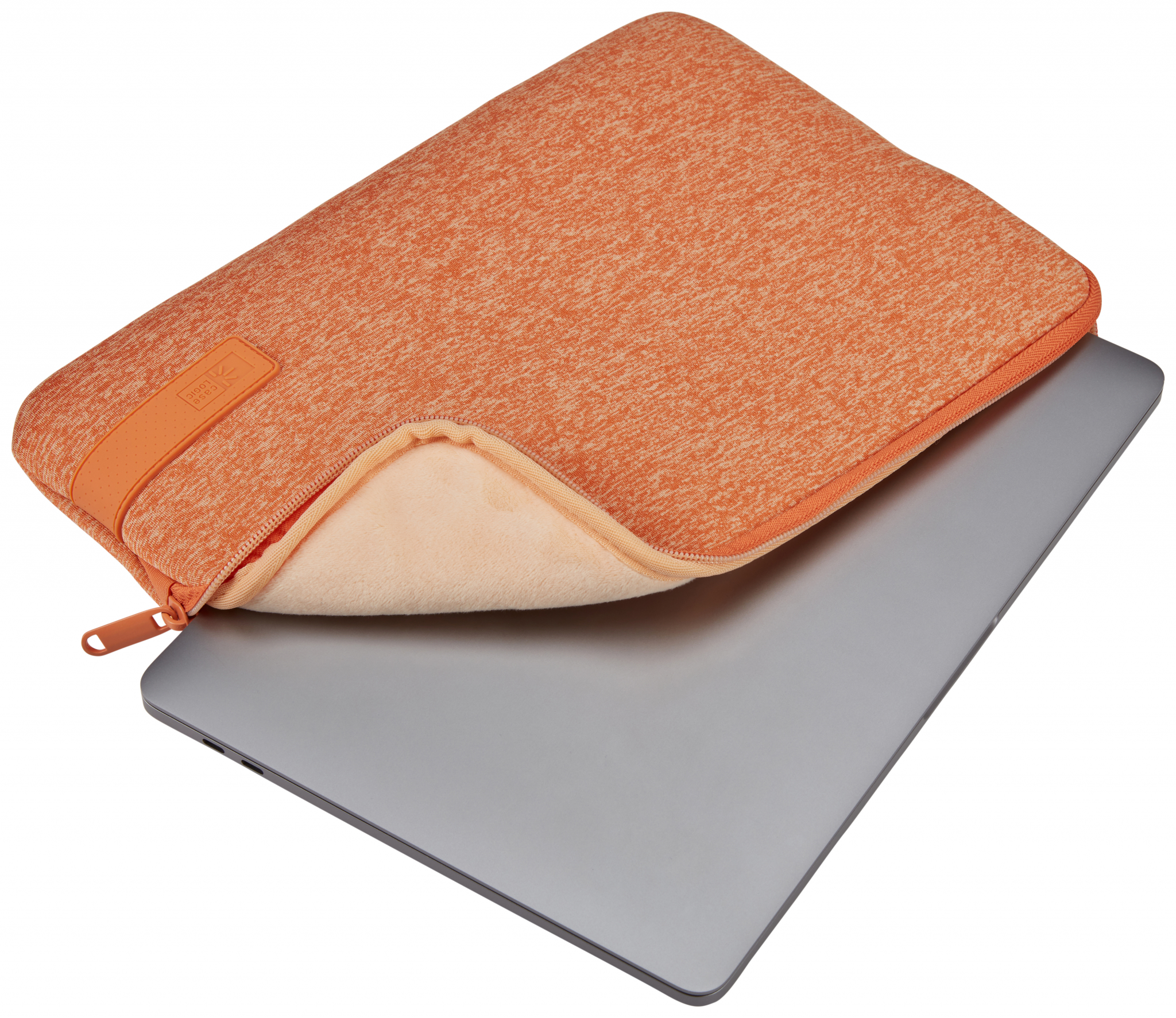 CASE LOGIC Reflect Coral Sleeve Gold/Apricot für Universal Polyester, Notebooksleeve
