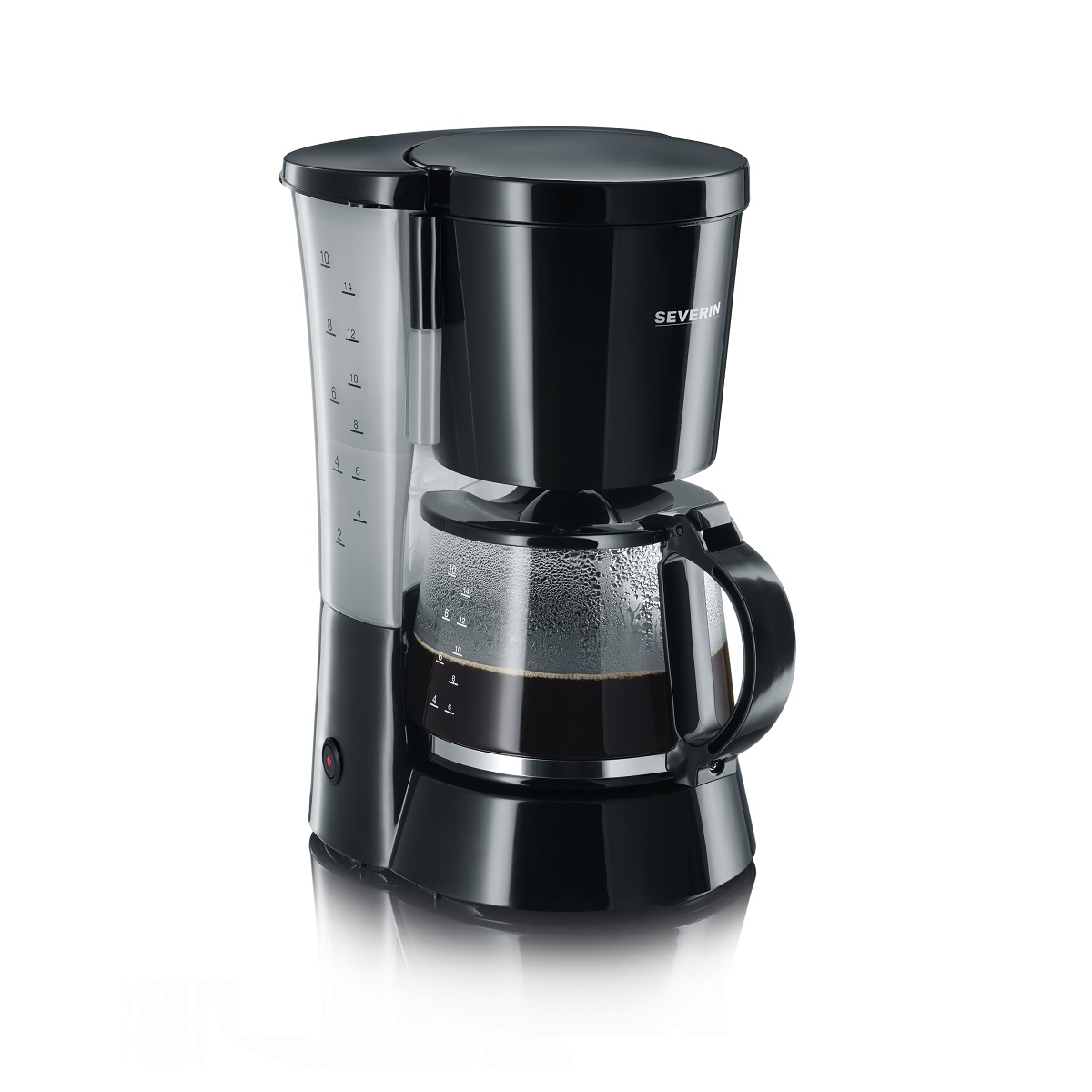 Cafetera de goteo - KA 4479 SEVERIN, 800 W, 1,4 l, Negro