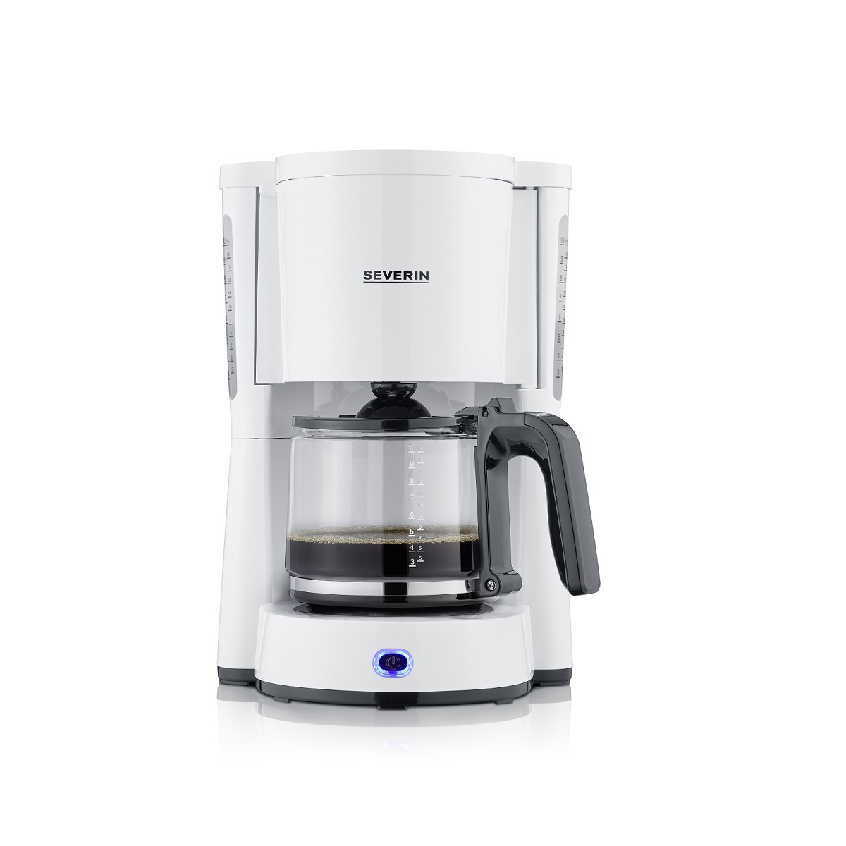 Cafetera de goteo - KA 4816 SEVERIN, 1,000 W, 1 l, Blanco