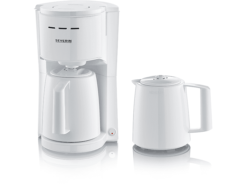 SEVERIN KA 9263 - Cafetera de filtro con jarra de cristal 10 tazas 900