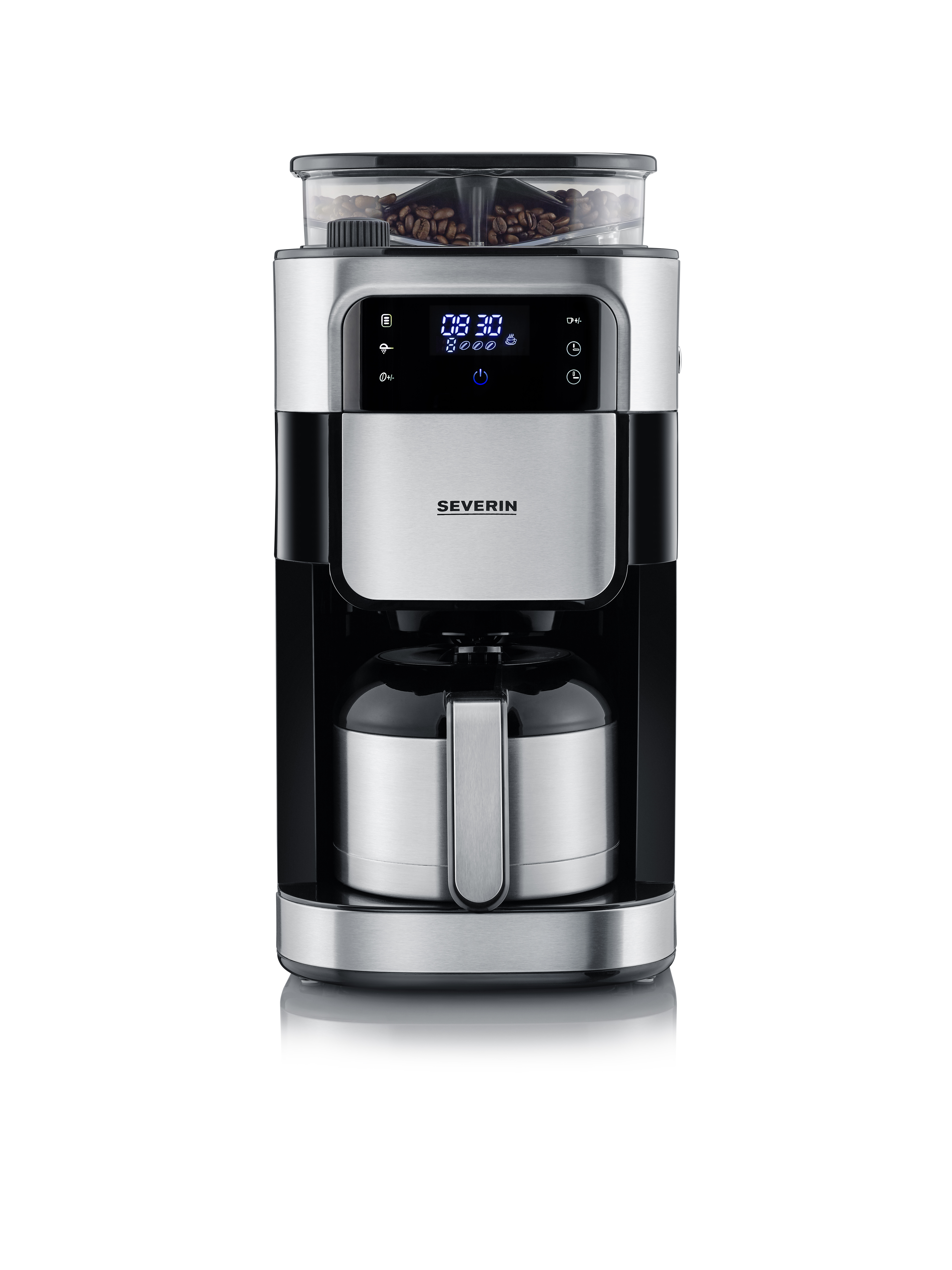 Cafetera de goteo - KA 4814 SEVERIN, 1000 W, 1 l, Gris