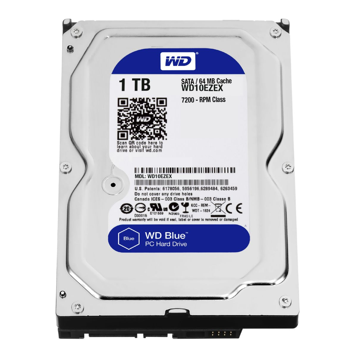 Disco duro SSD interno - WD10EZEX WESTERN DIGITAL, Multicolor