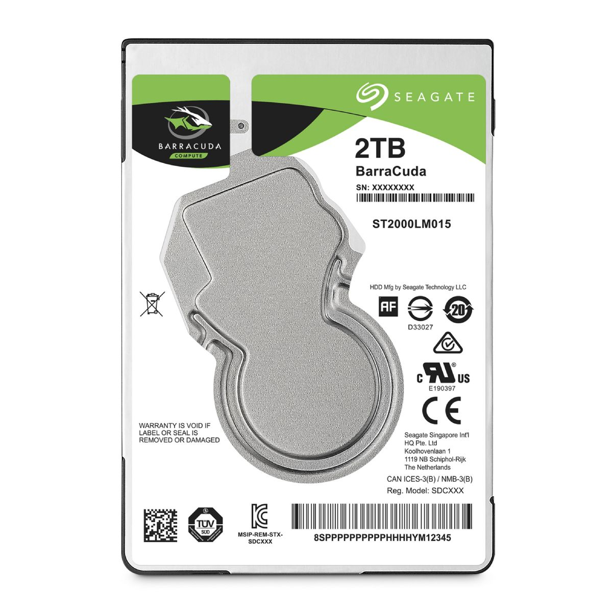 Disco duro interno - ST2000LM015 SEAGATE, Multicolor