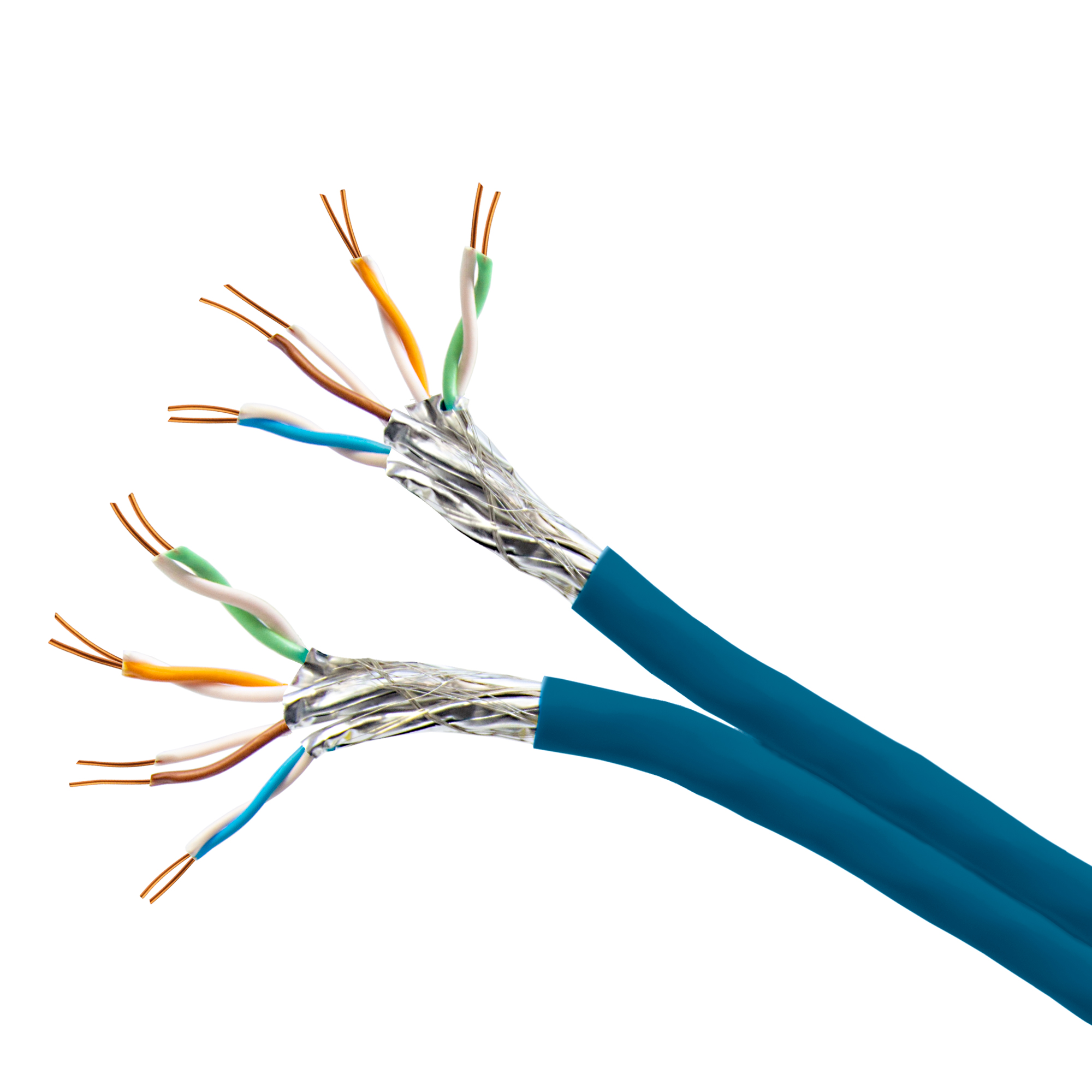 PREMIUMX 50m CAT 8 Kabel Datenkabel, LAN Netzwerkkabel, 50 Ethernet Duplex m Netzwerkkabel