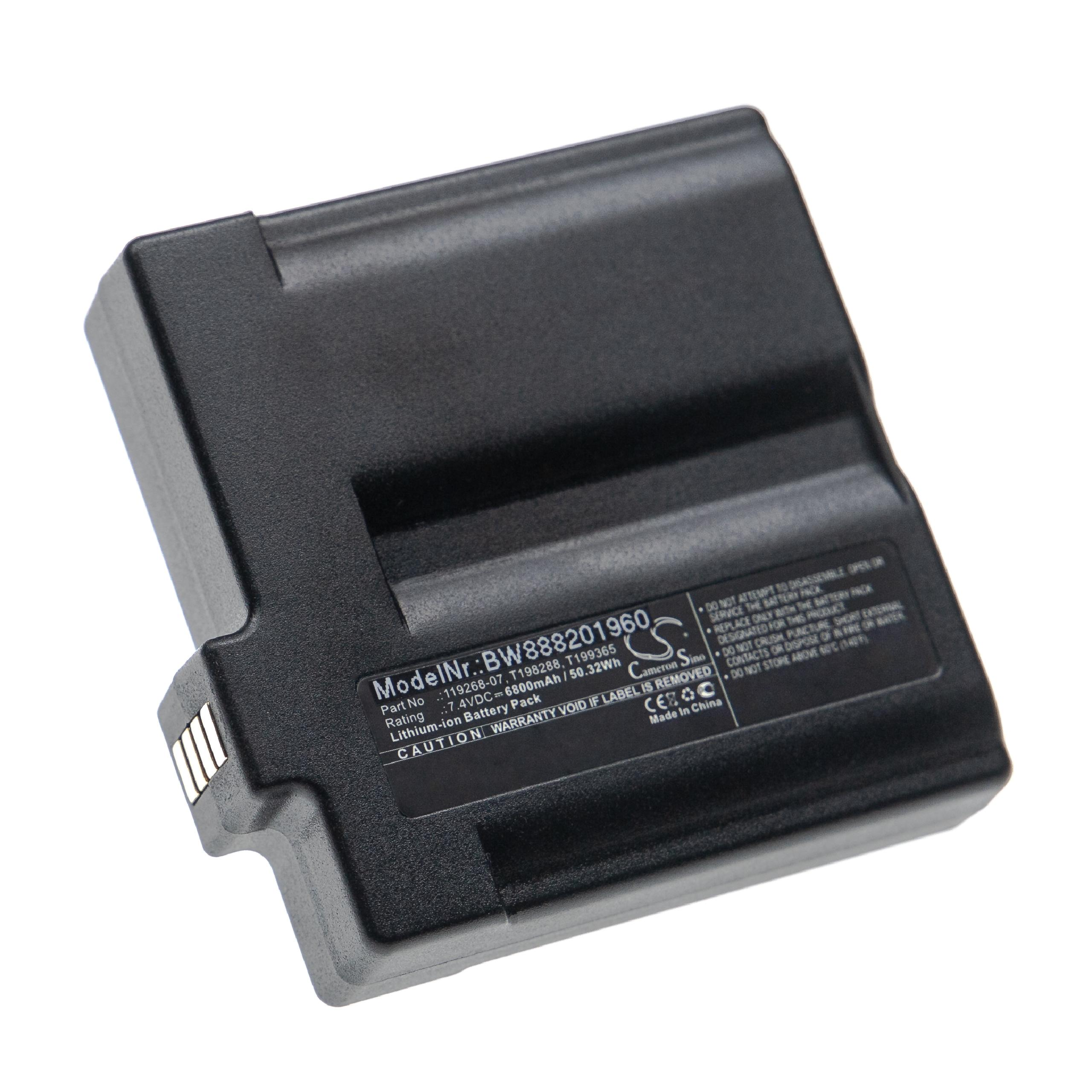 VHBW kompatibel mit Flir Division Volt, - Wärmebildkamera, Li-Ion 6800 Akku T199365ACC 7.4