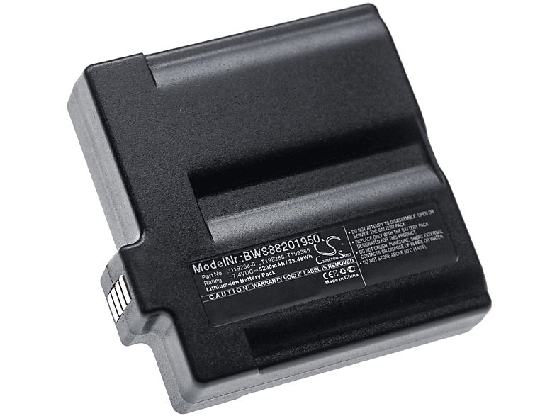VHBW kompatibel mit Flir Division T199365ACC Li-Ion Akku - Wärmebildkamera, 7.4 Volt, 5200