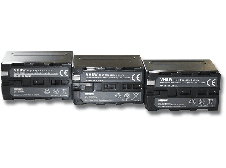 DCR-TRV720, kompatibel Akku DCR-TRV7, DCR-TRV820E, DCR-TRV510, Li-Ion 6000 DCR-TRV525 Sony Videokamera, mit 7.2 VHBW DCR-TRV520, - Volt,