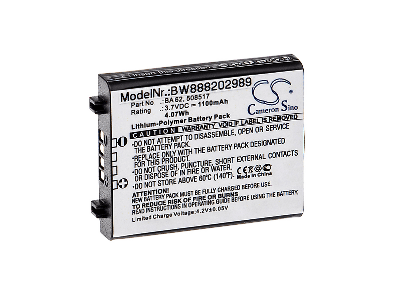 Vhbw Akku Für Sennheiser Set 860/880 - 350mAh Li-Polymer