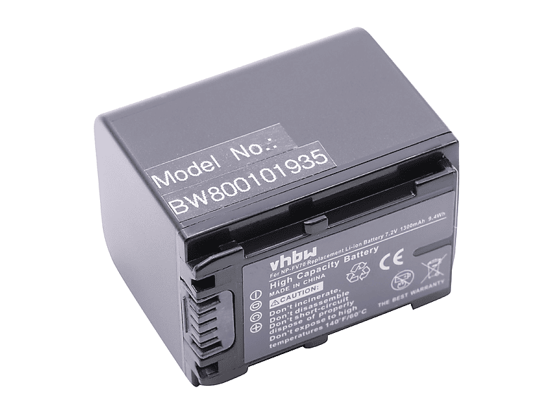 Caricabatterie Duo Vhbw Per Sony HDR-PJ10E, PJ200, PJ220E – Stazione Di Ricarica A 2 Vani, Indicatore LED, 2.1A Per Vano, Sostituisce AC-VQP10 E BC-TRP, Alimentazione 220V