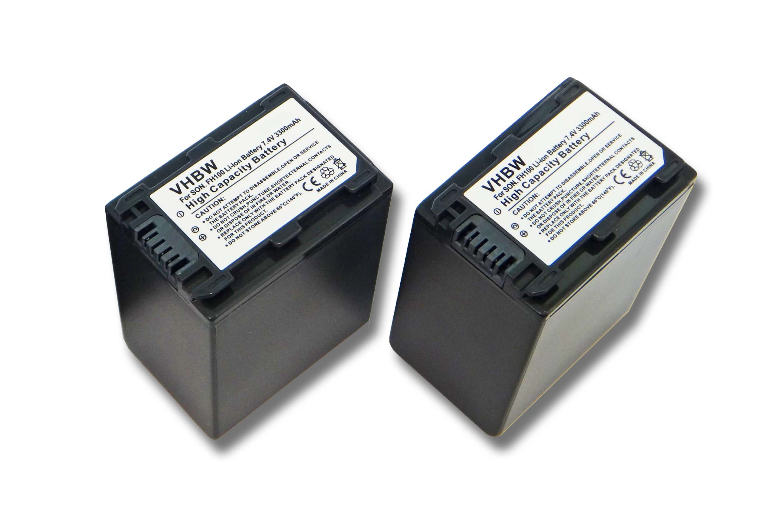DCR-SR38, kompatibel mit Li-Ion Videokamera, 3300 Sony DCR-SR57, 7.4 Akku VHBW DCR-SR38E, DCR-SR52(E), Volt, DCR-SR55(E) -
