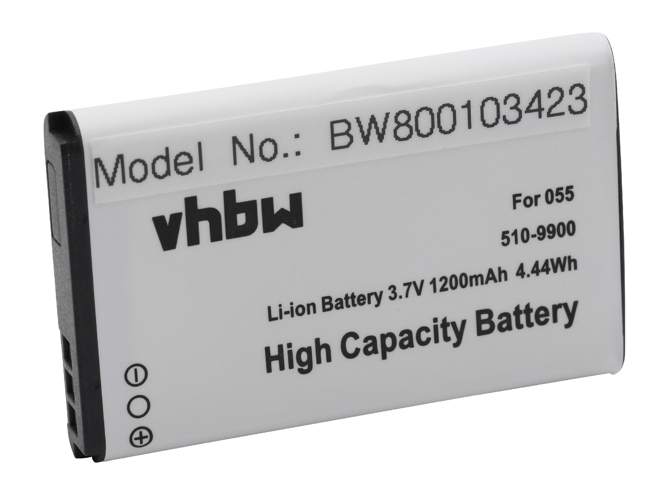 Li-Ion VHBW Liquid mit Image Videokamera, 3.7 Akku - 1200 kompatibel Explorer Volt,