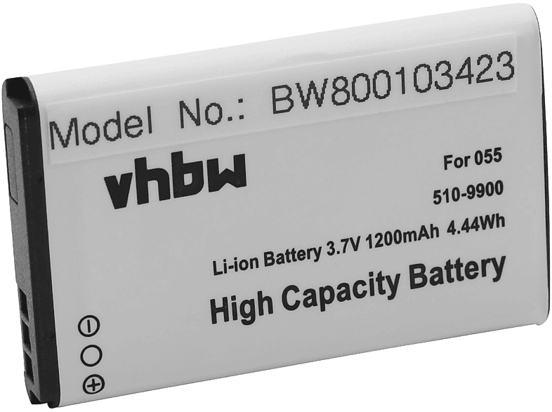 VHBW kompatibel mit Liquid Image Explorer Li-Ion Akku - Videokamera, 3.7 Volt, 1200 | Camcorder-Akkus
