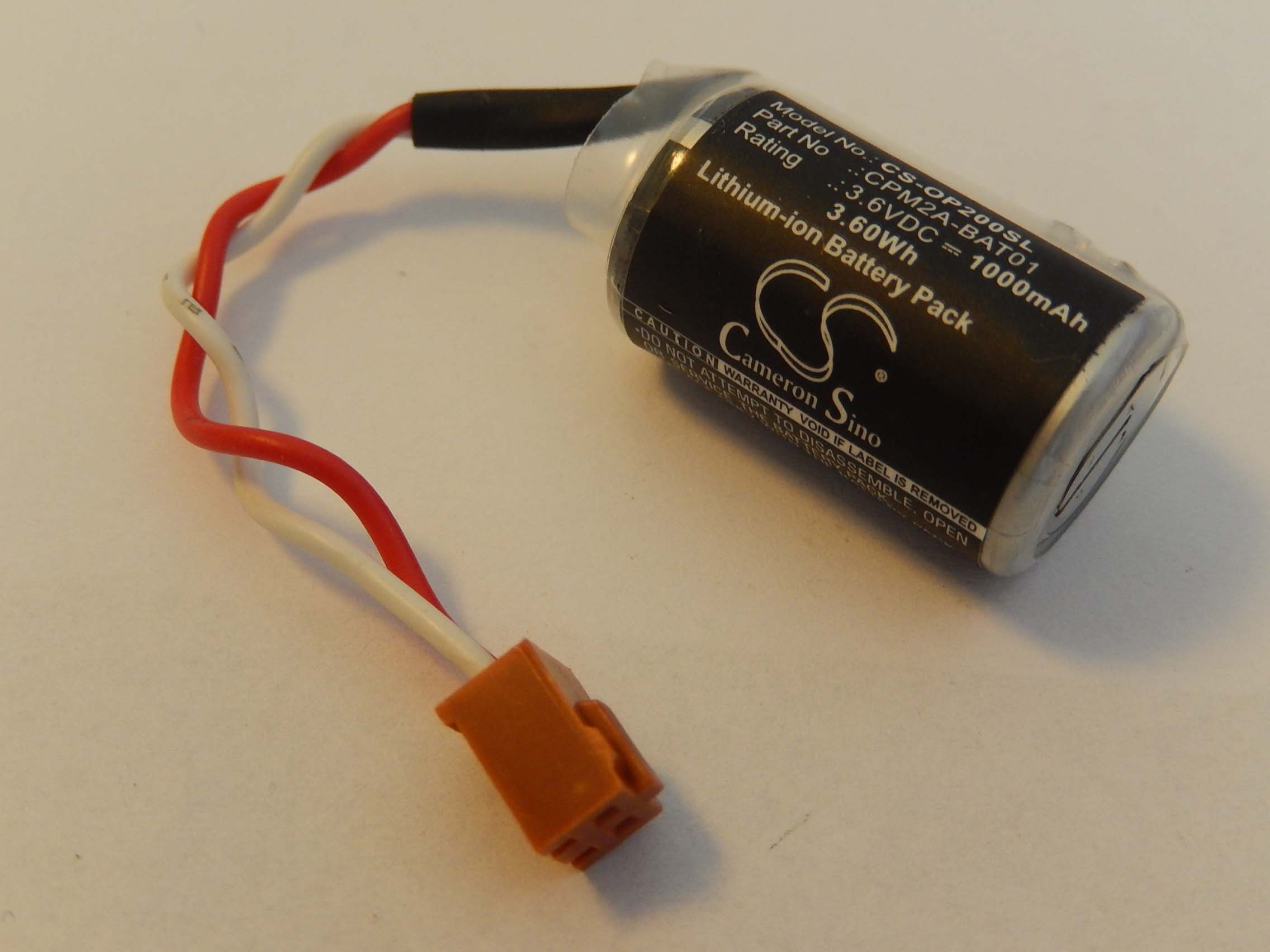 PLC, Batterie VHBW Li-Ion Omron für 3.6 Volt CPM2A-BAT01 - Ersatz für