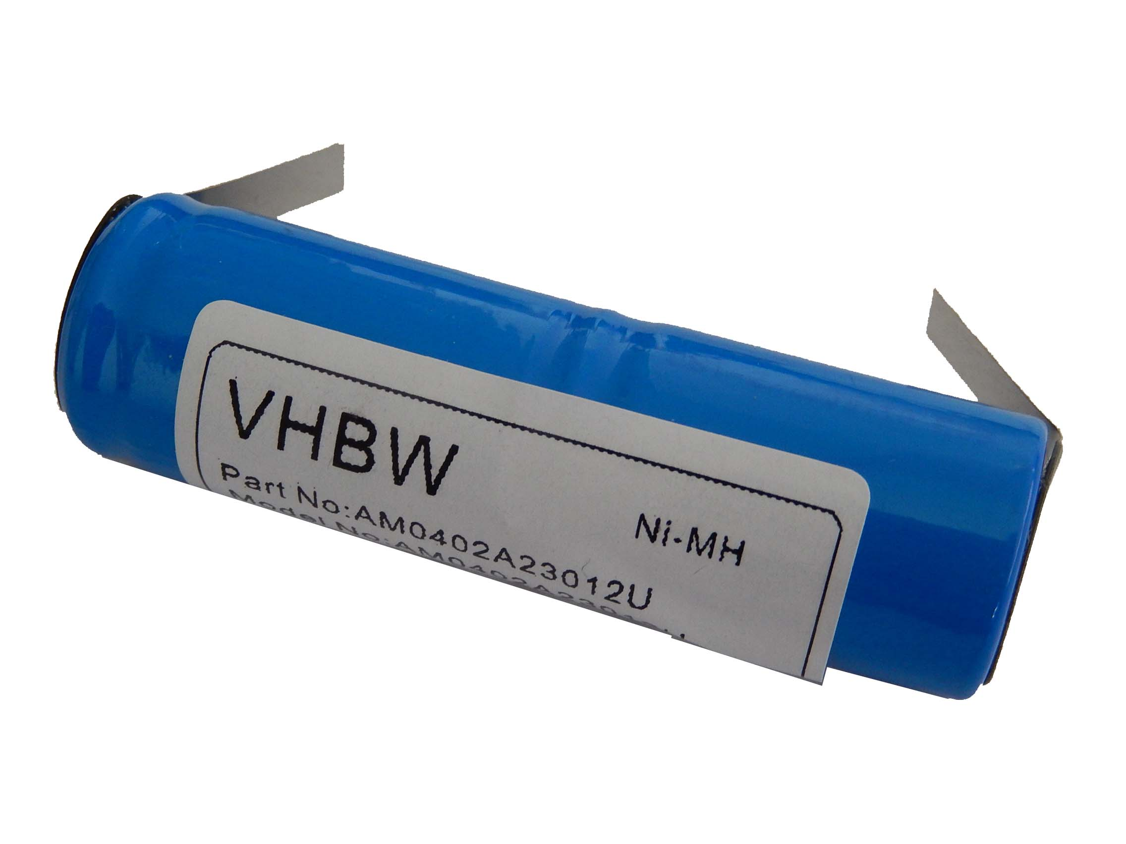 VHBW kompatibel NiMH CuraMed - Akku mit 1200 Volt, 2.4 Dentasonic Zahnbürste