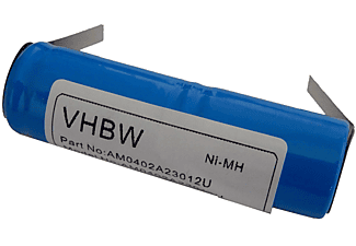 VHBW kompatibel mit Rowenta Dentasonic, Dentasonic Duo, Dentacontrol 707 NiMH Akku, 2.4 Volt, 1200 mAh