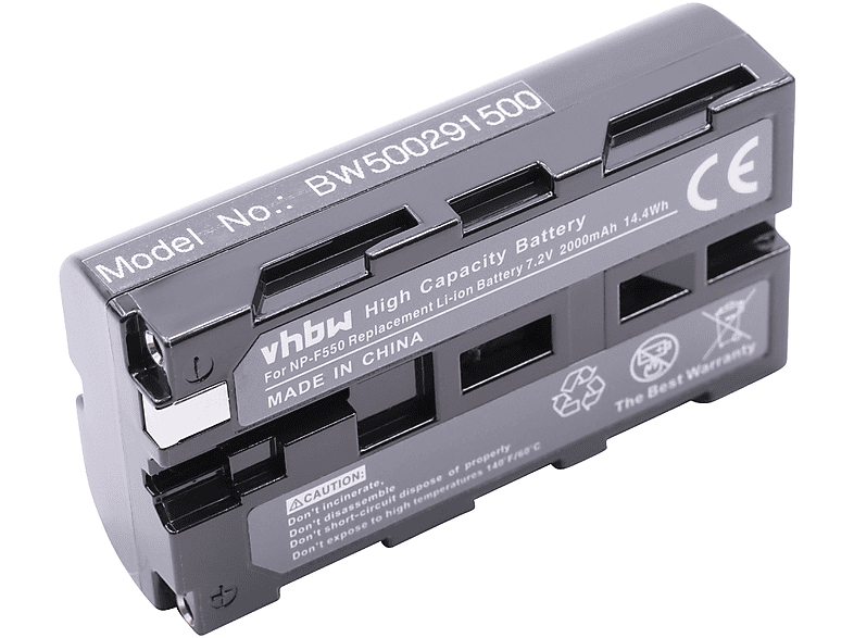 VHBW kompatibel mit Sony CCD-TRV517, CCD-TRV57, CCD-TRV41, CCD-TRV43, CCD-TRV46, CCD-TRV51 Li-Ion Akku - Videokamera, 7.2 Volt, 1800