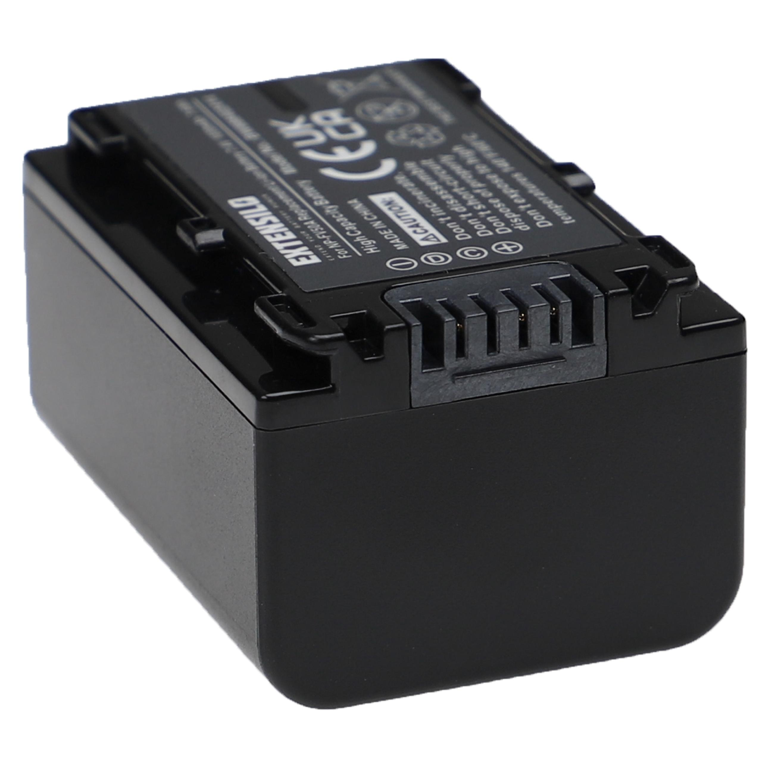 NP-FV50A - Li-Ion Akku 7.4 1030 Sony Ersatz für für Volt, Videokamera, EXTENSILO