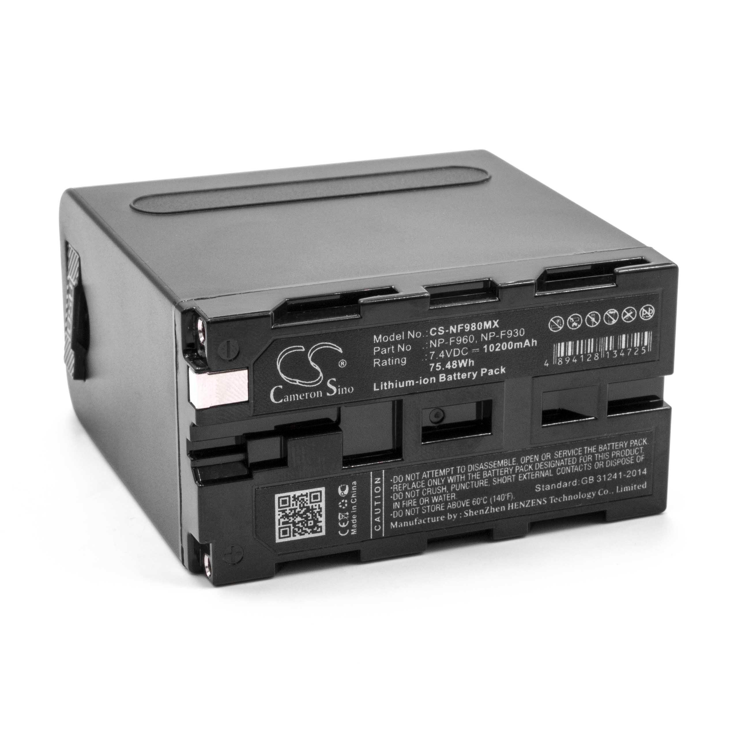 VHBW kompatibel mit Sony DCR-TR7100E, DCR-TR7000E DCR-TR8000, - 10200 DCR-TR7000, Videokamera, 7.4 Volt, DCR-TR7, Akku Li-Ion