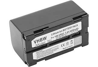VHBW kompatibel mit Panasonic VDR-M50B, VDR-M50EG-S, VDR-M50PP, VDR-M50, VDR-M53, VDR-M55 Li-Ion Akku, 7.4 Volt, 4000 mAh