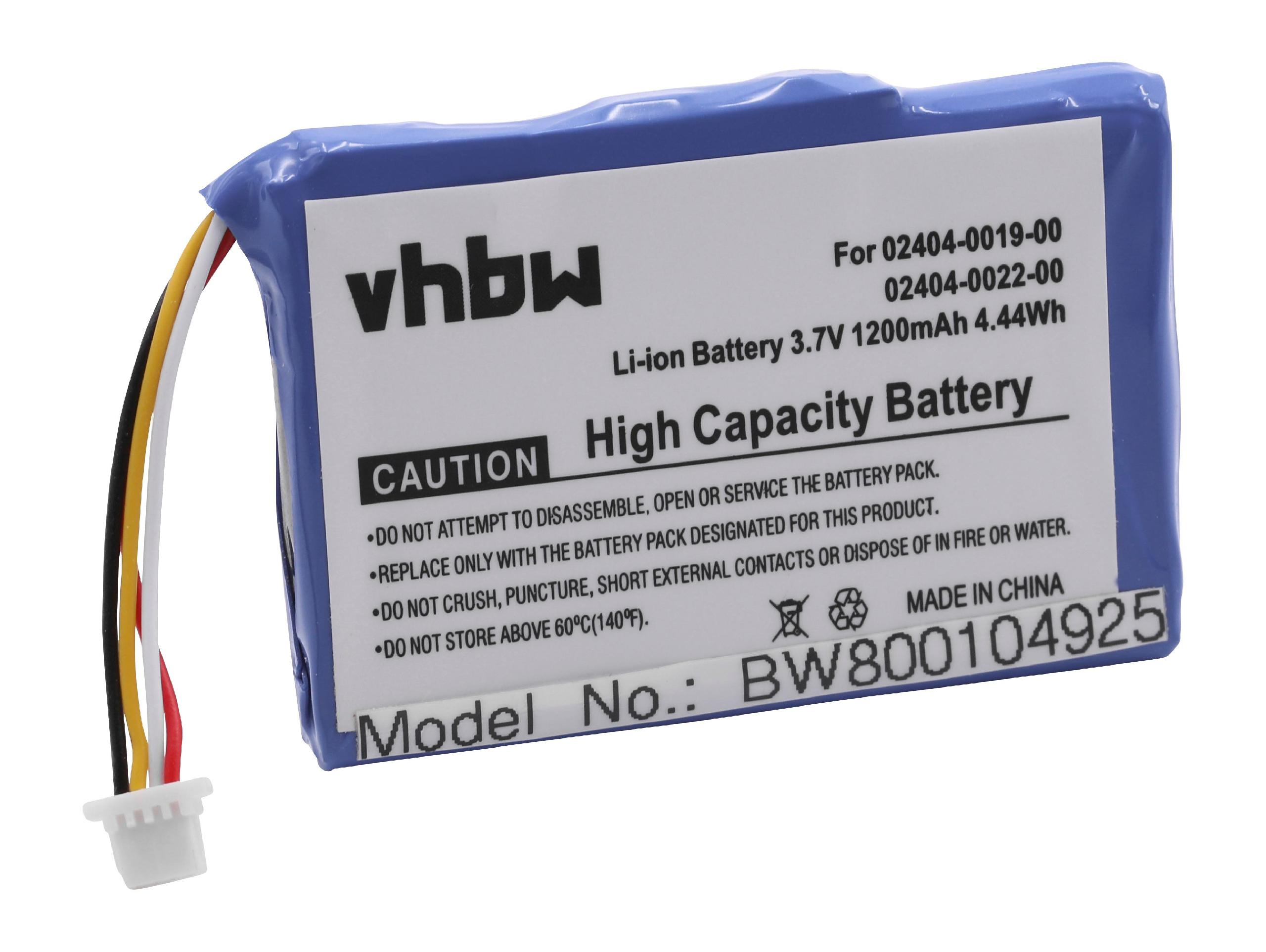 VHBW kompatibel mit Cisco - Li-Ion M3160, Akku M31120B, Flip 3.7 1200 Volt, Videokamera, Generation, 3RD S1240 F460, HD, Mino PUDFVM31120B