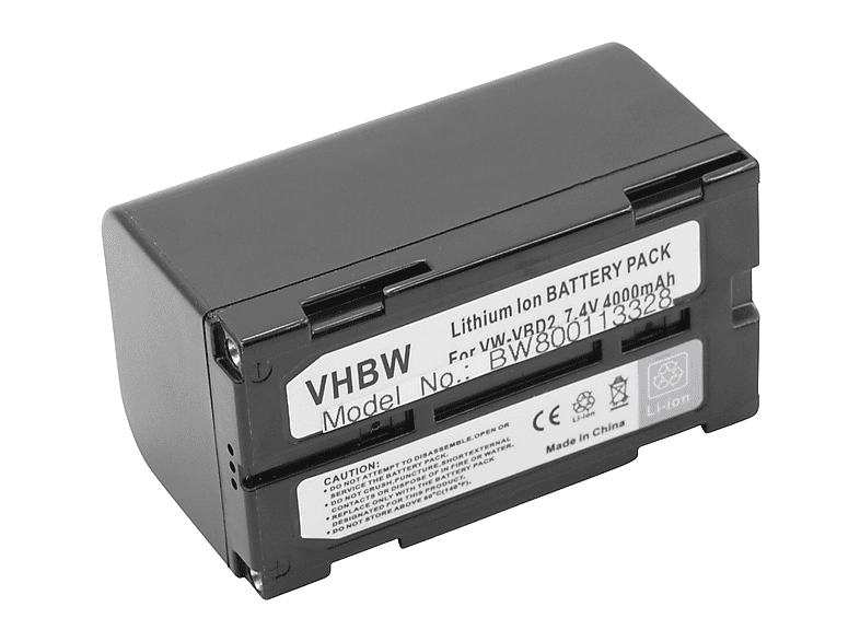 2x Batterie pour Hitachi VM-E635LE VM-E565LE VM-E635LA VM-E645 VM-E835 1800mAh 4061476992554