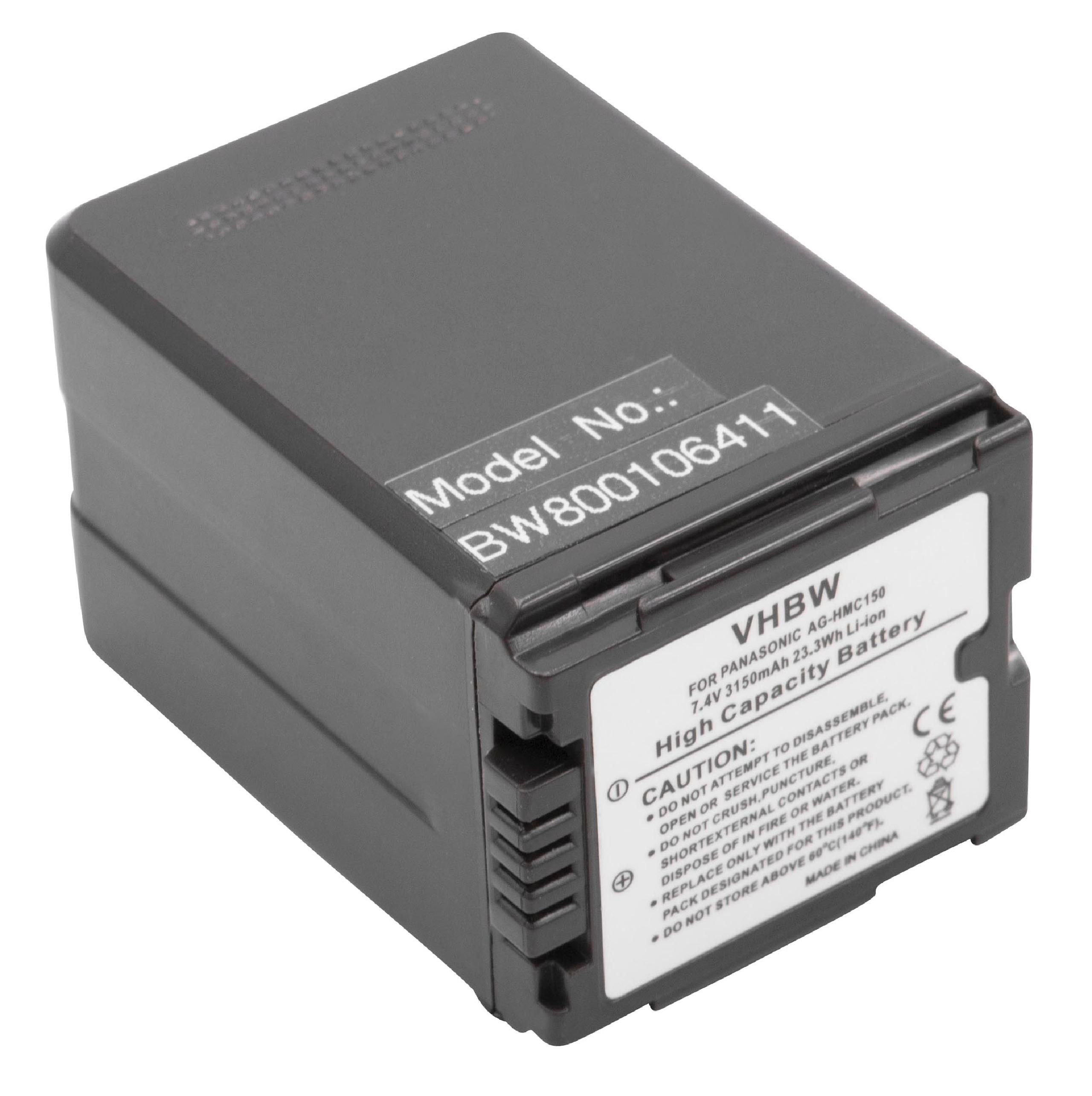 Graue Batterie mit Text. Modell BW800106411. Weißer Hintergrund.