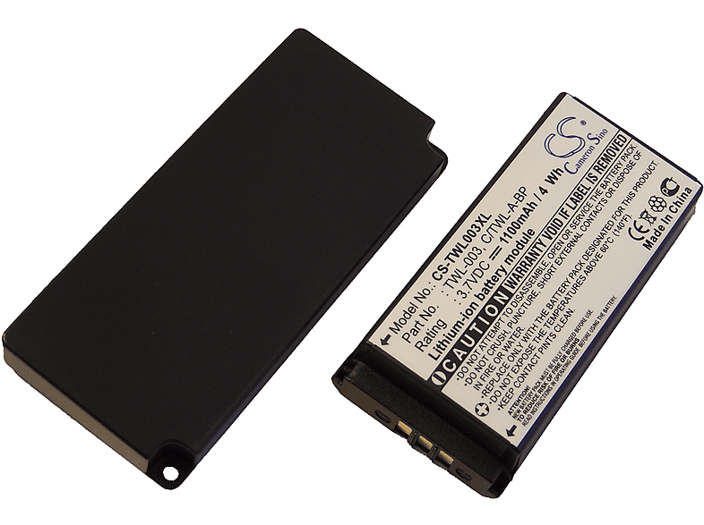 VHBW kompatibel mit Nintendo DSi, NDSi, NDSiL Li-Ion Akku - Spielekonsole, 3.7 Volt, 1100