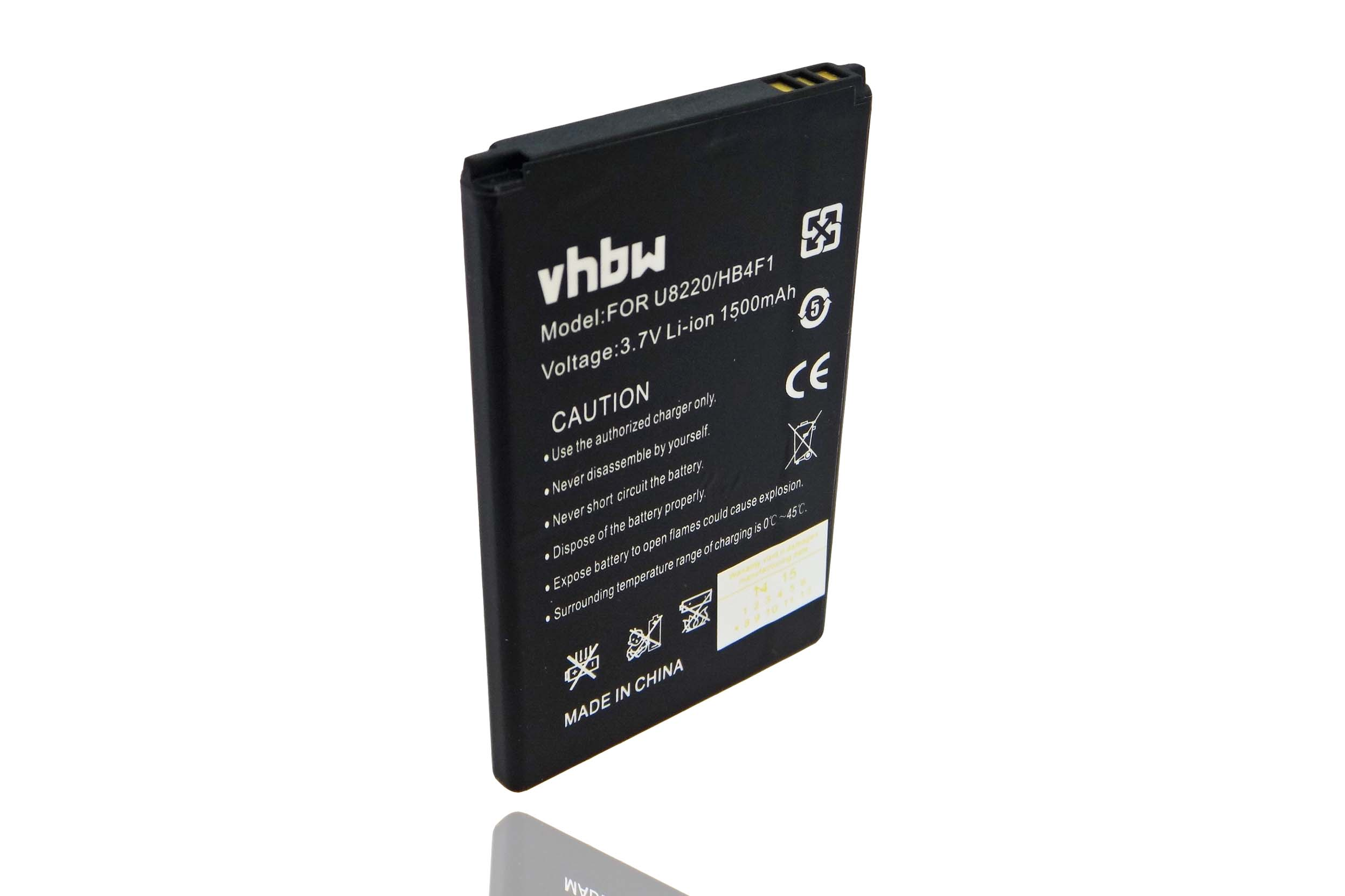 VHBW kompatibel mit Trekstor WLAN HotSpot Mobiler 1500 Volt, 3.7 - Router, Li-Ion Akku
