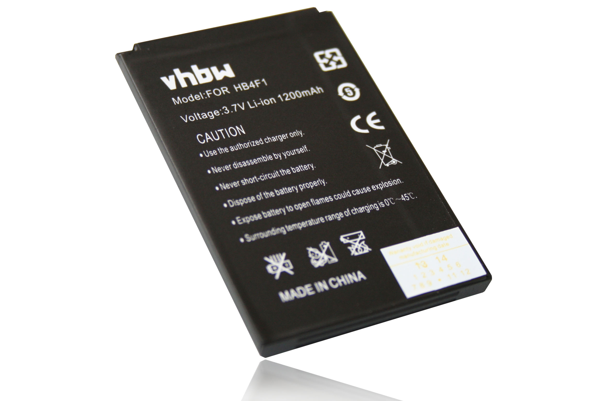 Akku Volt, kompatibel XSBox 4G - mit VHBW System 3.7 GO Router, Li-Ion 1200