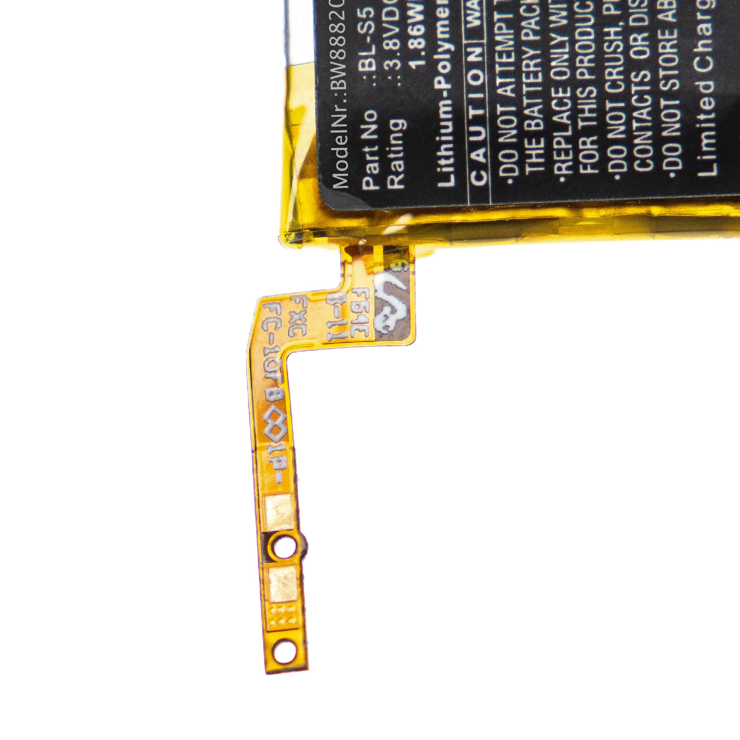 VHBW kompatibel mit LG GizmoGadget Volt, 3.8 490 - VC200 Akku Smartwatch, Li-Polymer