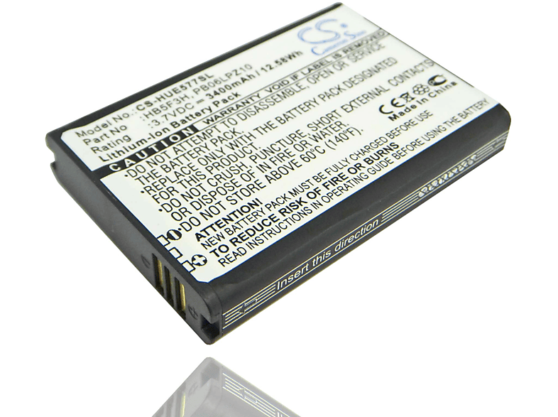 VHBW kompatibel - Huawei Akku Volt, mit 3.7 Router, 3400 Li-Ion E5775, E5372T