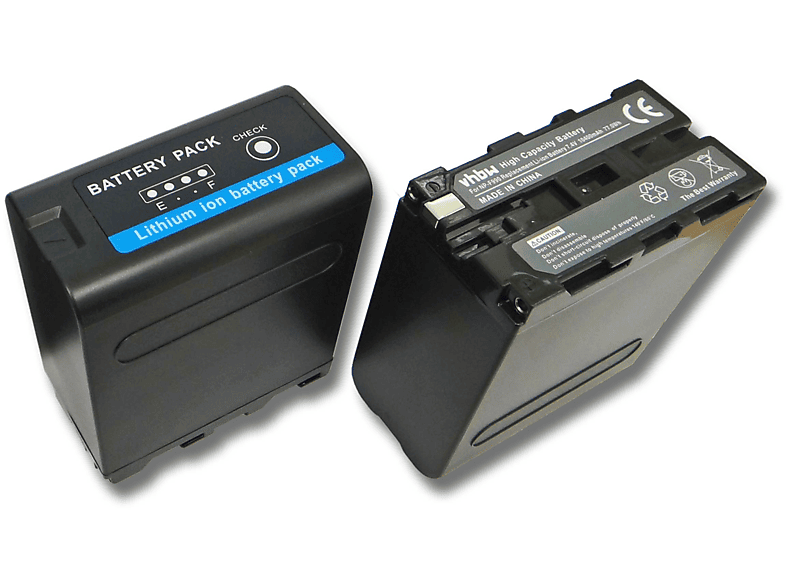 VHBW kompatibel mit Sony MiniDV CCD-TRV90, CCD-TRV88, CCD-TRV87, CCD-TRV85, CCD-TRV82 Li-Ion Akku - Videokamera, 7.4 Volt, 10400 | Camcorder-Akkus