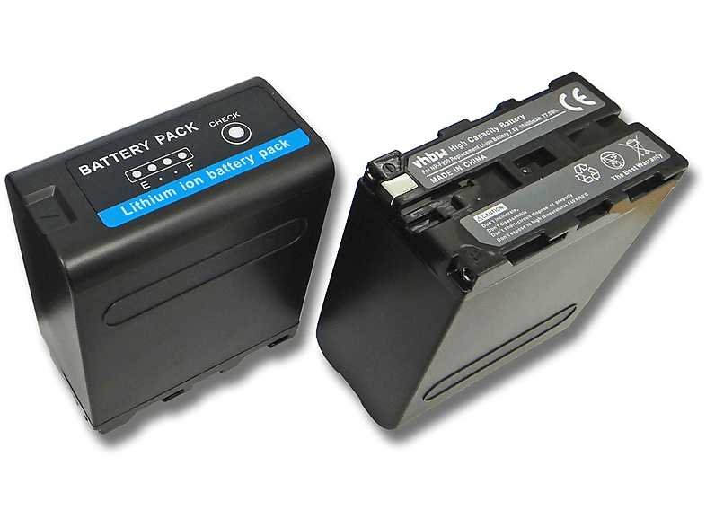 7.4 DSC-CD100, - 10400 kompatibel mit Akku Volt, DCR-VX2100, Li-Ion VHBW Sony MiniDV DCR-VX2000 DCR-VX9 series, Videokamera, DCR-VX700,