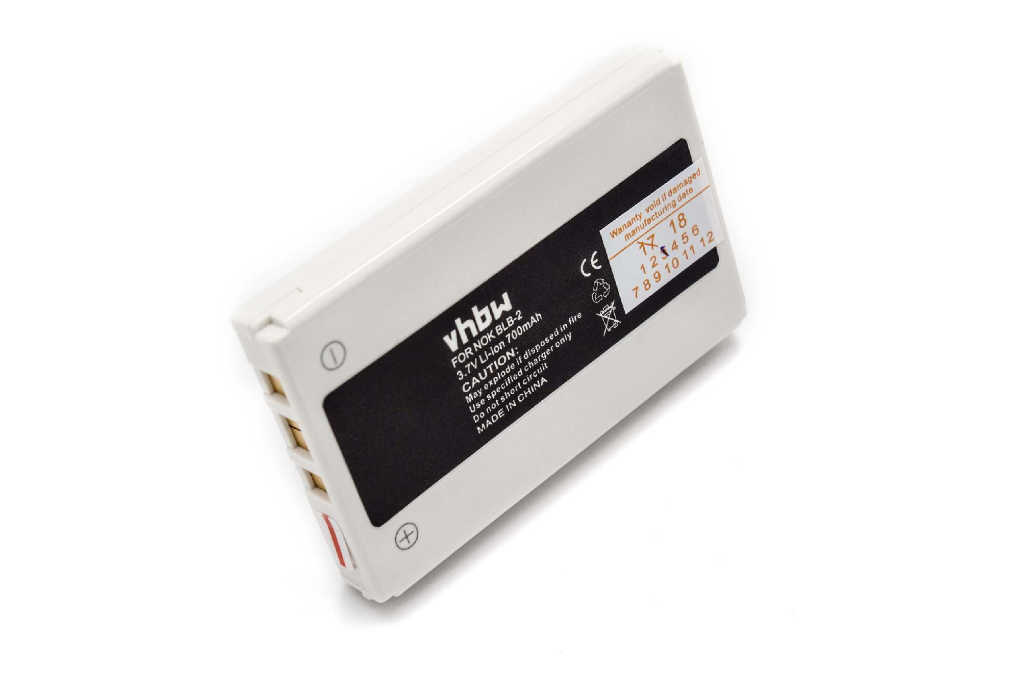 VHBW kompatibel mit Socket Communications - Akku Li-Ion Navi, Receiver 3.7 Volt, 700 GPS Bluetooth