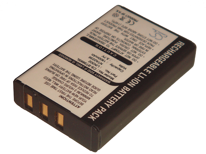 VHBW kompatibel mit GNS BT-338, BT-318, BT-318x, 5840, 5843 Li-Ion Akku - Navi, 3.6 Volt, 1600
