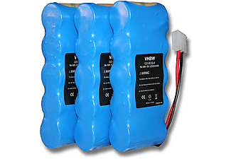 VHBW kompatibel mit Bosch Roll-Lift K10, K12 NiMH Akku, 6 Volt, 2000 mAh