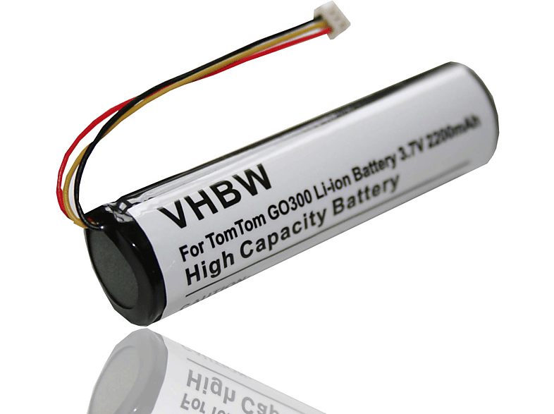 VHBW kompatibel mit Akku Li-Ion Volt, i3 i5, 2200 StreetPilot 3.7 Garmin Navi, 