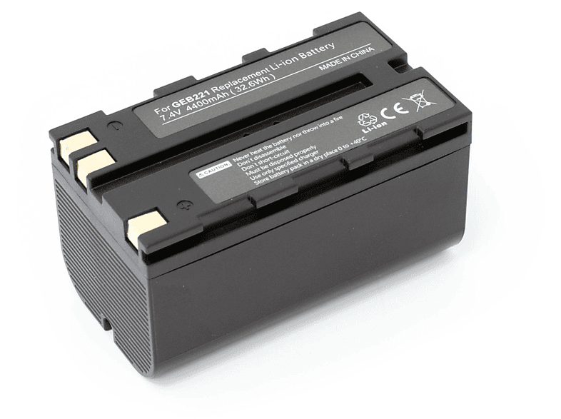 Batteria TECHTEK 2800mAh 7.4V Li-ion Per Leica E GEOMAX – Sostituisce GBE211, GBE221, ZBA200 E Altre