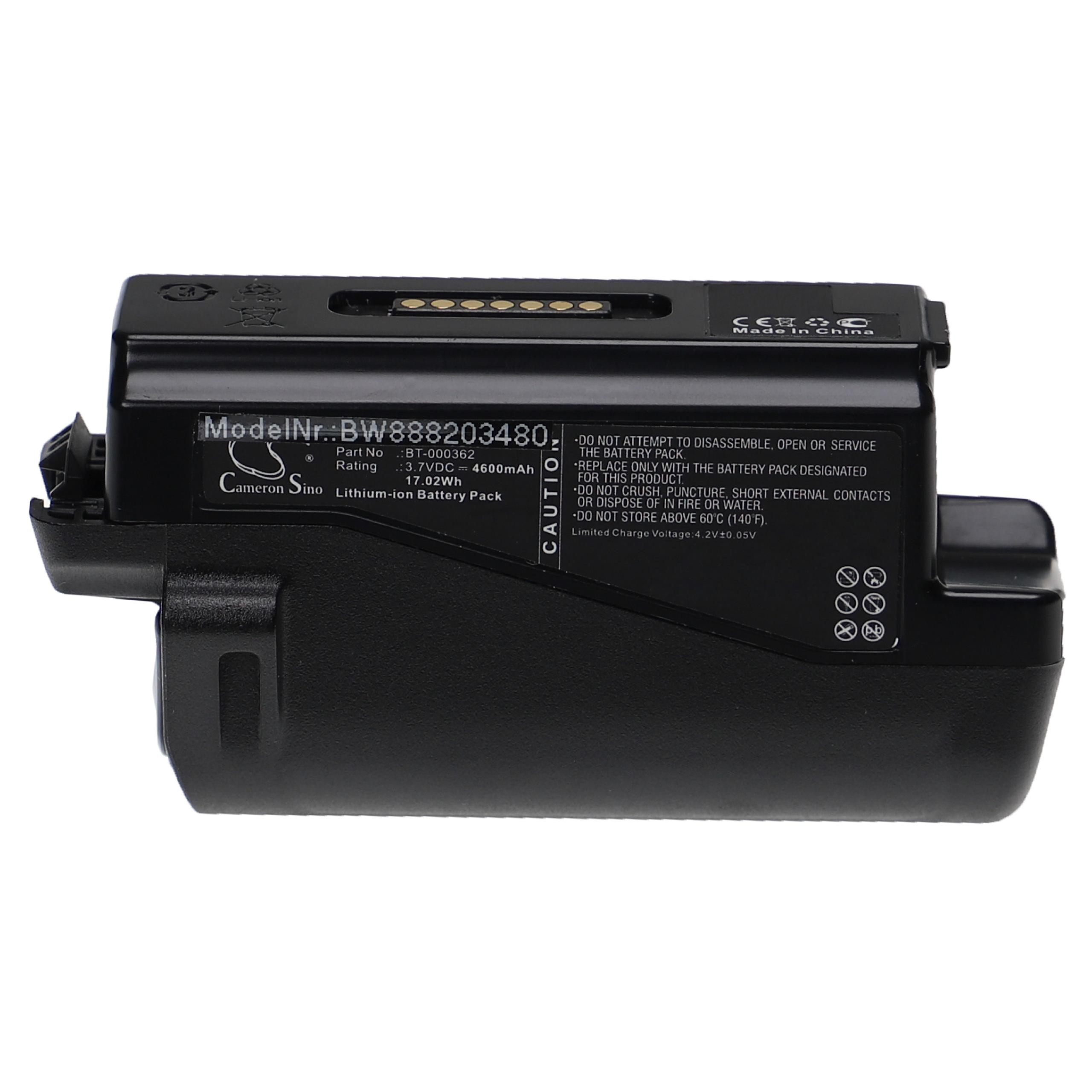 Vhbw Akku Für Zebra ZQ630 QLN420 Drucker - 4400mAh 7,4V Li-Ion Ersatzakku