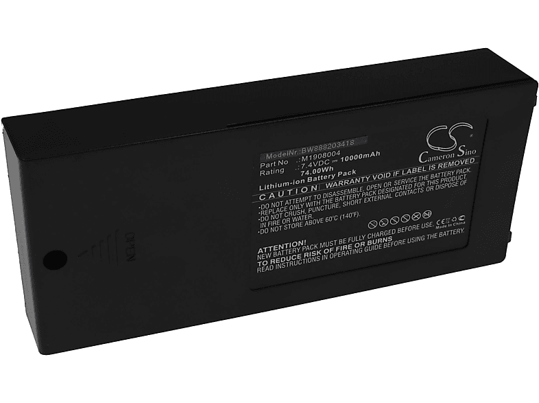 - für Messgerät, VHBW Owon Akku 10000 7.4 Ersatz Li-Ion M1908004 Volt, für