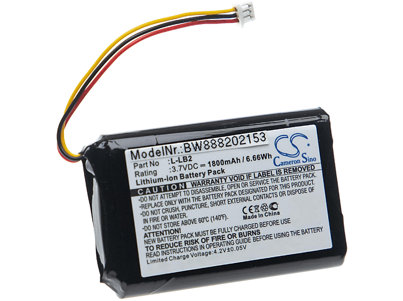 VHBW kompatibel mit Logitech M-RAG97, MX1000 Li-Ion Akku - Maus, 3.7 Volt,  1800